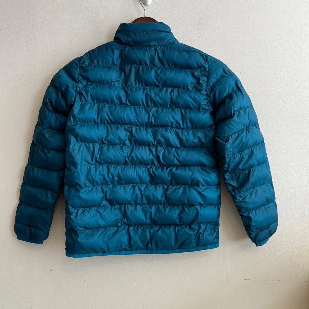 Burton Kids Sz S 8 Teal Puffer Jacket Winter Basics Outerwear Layers